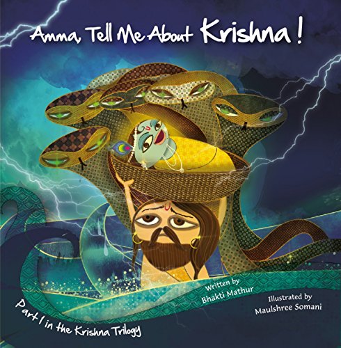 Amma Tell Me About, Krishna book cover