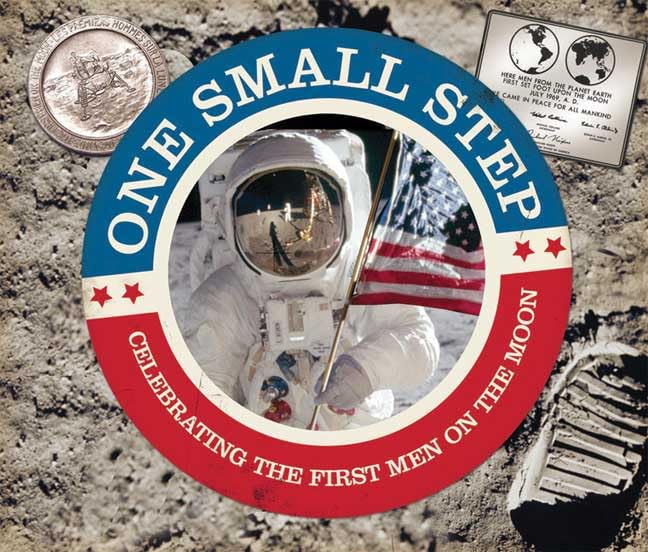 One Small Step (Celebrating The First Men On The Moon) book cover