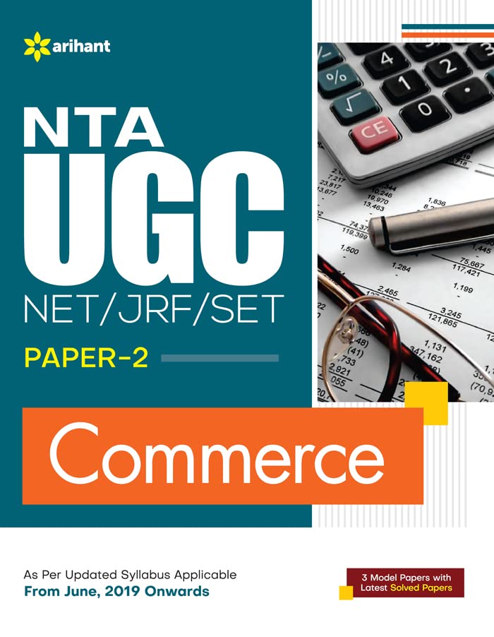 NTA UGC NET/JRF/SET Paper 2 Commerce book cover