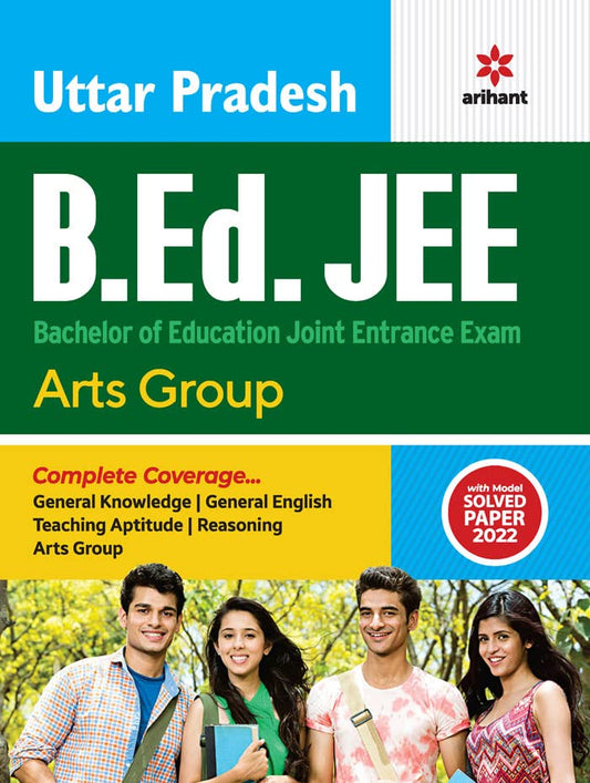 UP  B.ed JEE Arts group Guide for 2023 Exam book cover