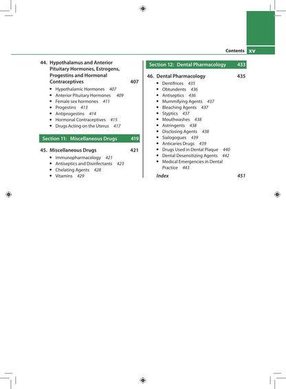 Pharmacology for Dental and Allied Health Sciences, 5/E for BDS and Allied Health Students | Revised Drug Reference with Mnemonics, Flowcharts and Comparative Tables plus Dedicated Dentistry Notes