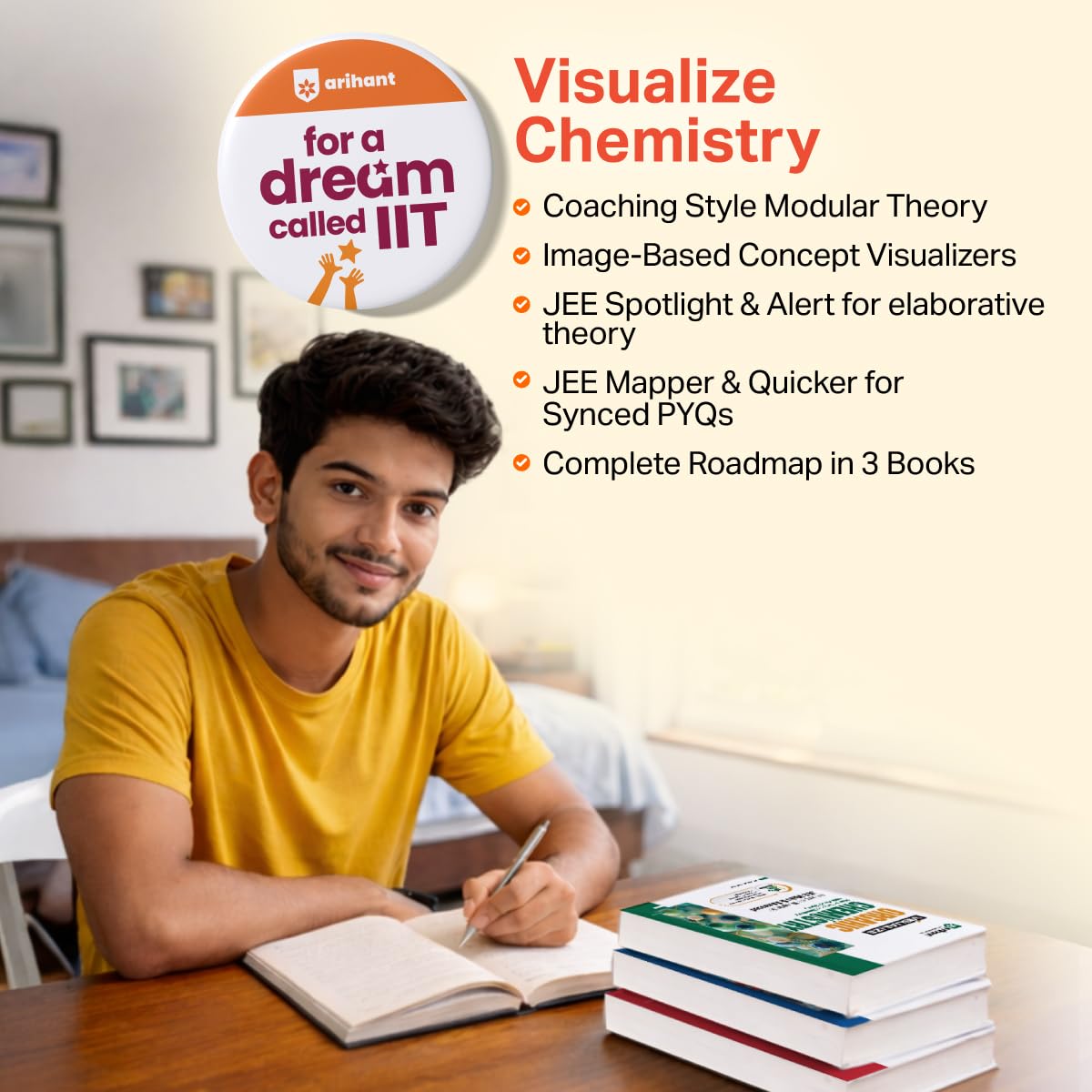 Arihant Visualize Inorganic Chemistry for JEE Main & Advanced 2026-2027 | Complete JEE Blueprint with Concept Visualizers, Modular Theory & Exercises, Theory–PYQ Syncing & JEE Spotlight