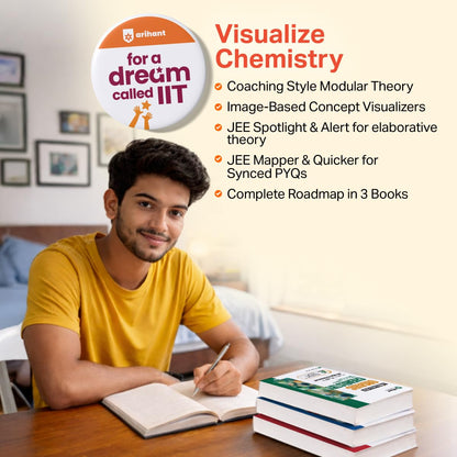 Arihant Visualize Inorganic Chemistry for JEE Main & Advanced 2026-2027 | Complete JEE Blueprint with Concept Visualizers, Modular Theory & Exercises, Theory–PYQ Syncing & JEE Spotlight