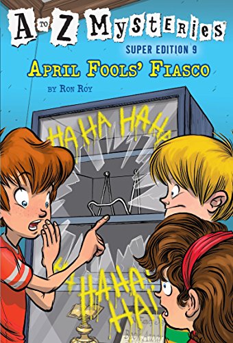A To Z Mysteries Super Edition #9: April book cover
