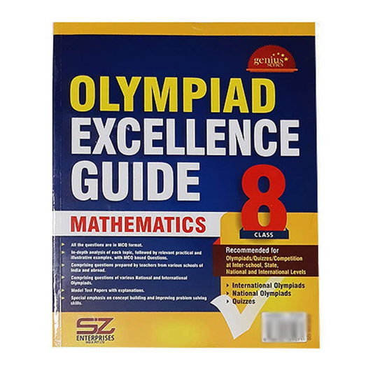 IOM 8 Silver Zone Olympiad Excellence Guide Mathematics for Class - 8 [Textbook Binding] Silver Zone