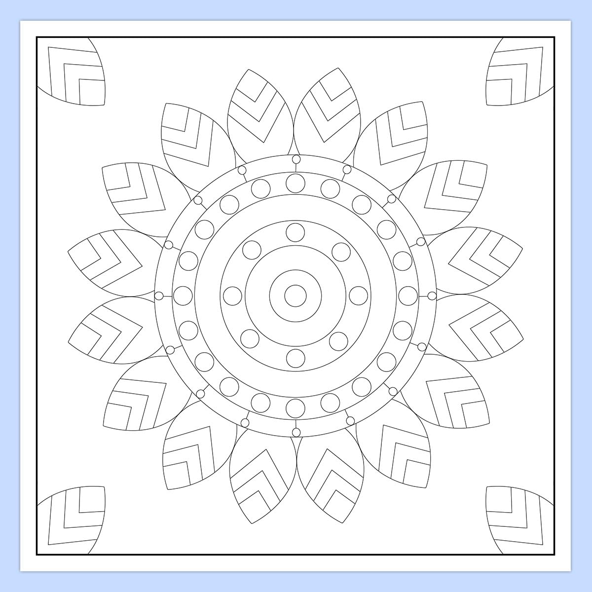 Mandala Colouring Book for Kids | Best Selling Mandala Art Kit in India | Premium Quality Drawing & Painting Book for Kids | Two Brothers Publications