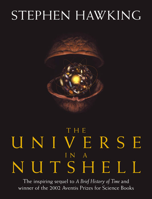 The Universe In A Nutshell by Stephen Hawking book cover