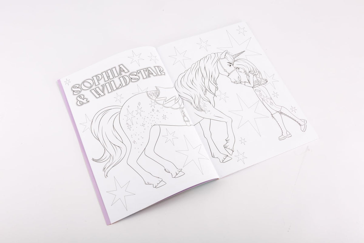 Unicorn Academy: Colouring Book (Unicorn Academy: TV tie-in titles)