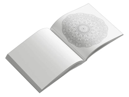 Mandala Art: Colouring Books for Adults with Tear Out Sheets
