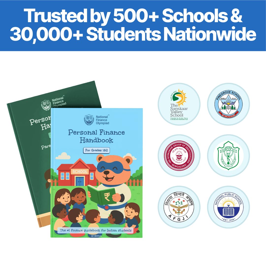 Personal Finance Handbook for Grade 1 to 2: Easy Finance Book for Kids Early Financial Literacy and Basic Money Management Skills for Young Learners