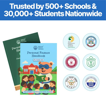 Personal Finance Handbook for Grade 1 to 2: Easy Finance Book for Kids Early Financial Literacy and Basic Money Management Skills for Young Learners