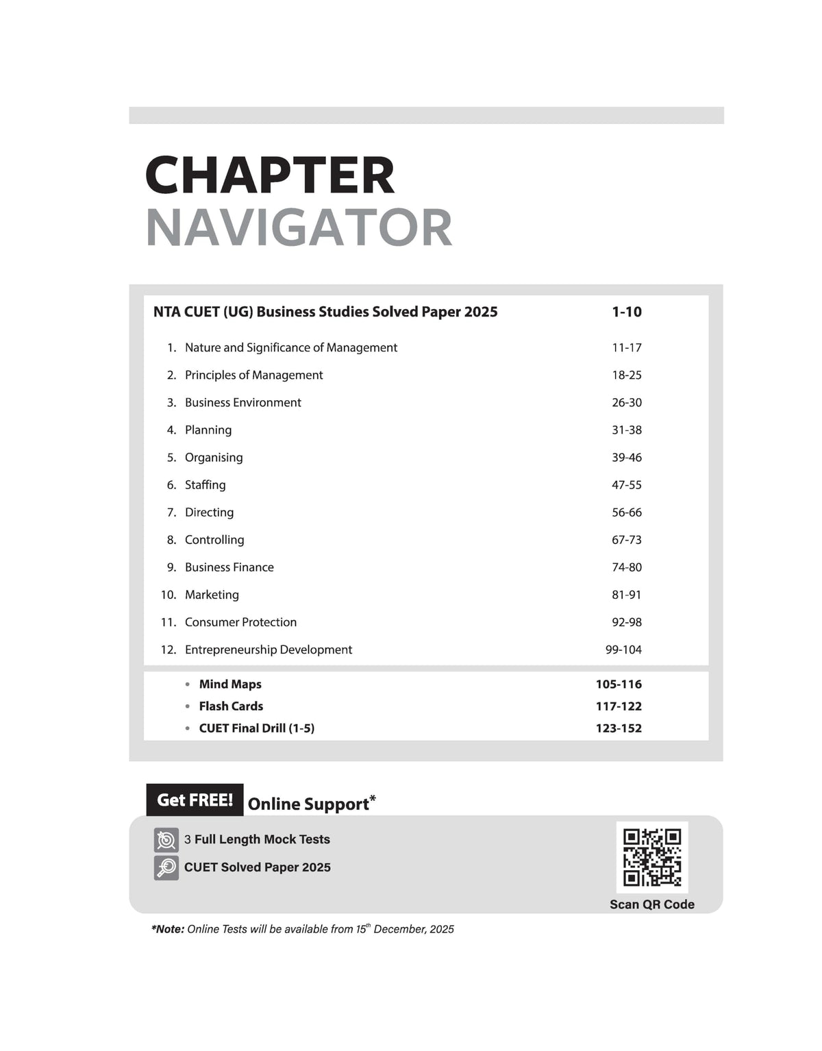 Arihant CUET UG Business Studies Chapterwise Notes & Question Bank 2026 | Based on Latest NTA Pattern | Chapterwise Quick Notes, NCERT Based MCQs, ... + CUET 2025 Solved Paper | English Medium