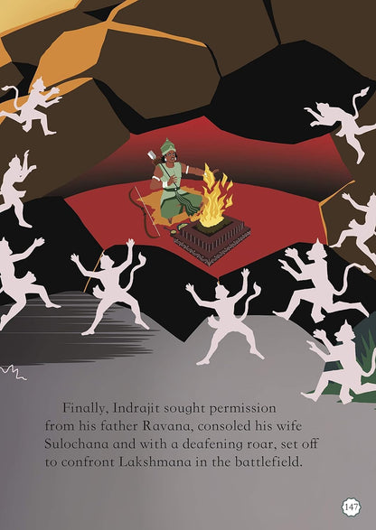 Ramayana for Children: Indian Religion Storybook for Kids | Story of Lord Rama & Monkey Kings | Tales from Indian Mythology | Inspiring Tales | Epic Story of Hindu God | Ancient Indian Wisdom | Spiritual Stories for Life Lesson