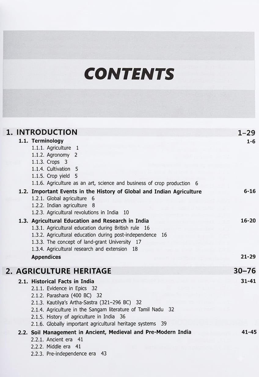 Principle of Agronomy-7th Revised Edition Reprinted- 2026