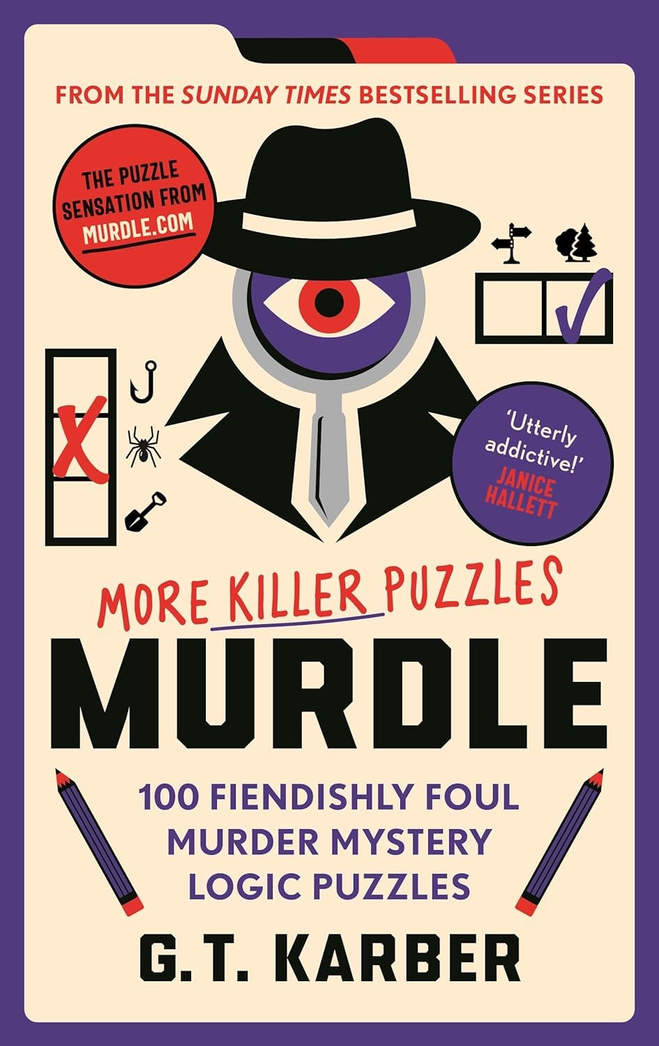 Murdle Puzzle Series 4 Books Collection Set By G. T. Karber (Murdle, Murdle: More Killer Puzzles, Murdle: Even More Killer Puzzles & Murdle: The School of Mystery)