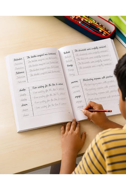 Beautiful Handwriting Practice Workbook: Trace and Practice Handwriting for Ages 8 and Above