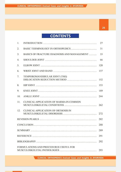 Clinical Orthopedics in Ayurveda (2nd Edition) - Evolved Cases and Insights by Dr Gikku Alias Benny MS (Ay): 2