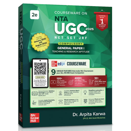 (Old Edition) Courseware On Ugc net paper 1, 2e