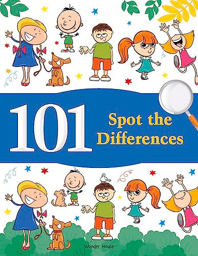 101 Spot the Differences : Fun Activity Books For Children book cover
