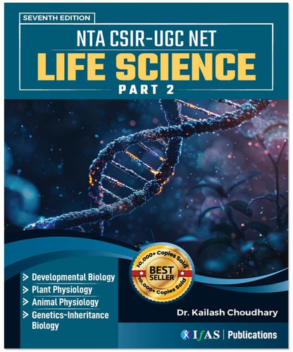 CSIR NET Life Science Books 2026 - Complete Study Material Set (7 Books) | CSIR NET JRF Life Sciences Fundamental & Practice Notes for NTA CSIR NET, GATE, SET & BARC | IFAS