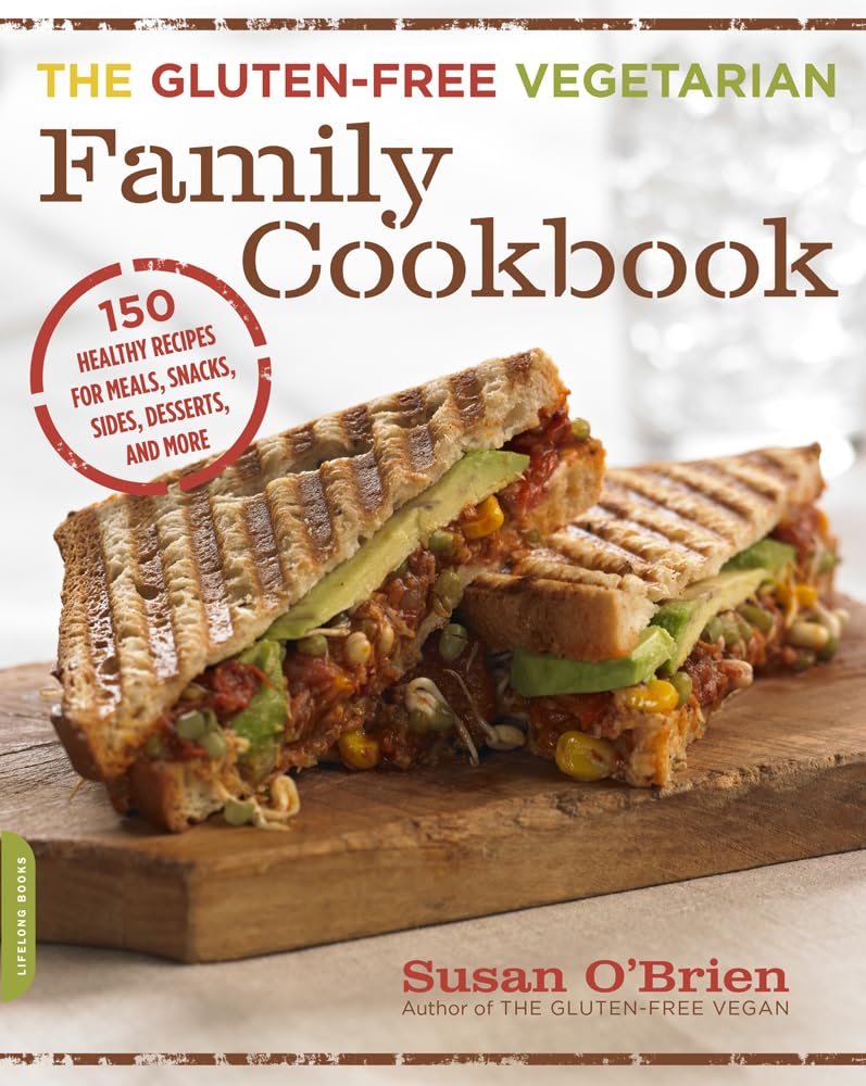 THE GLUTEN-FREE VEGETARIAN FAMILY COOKBOOK book cover