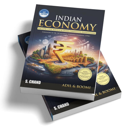 Indian Economy Book 2026 - 2027 for UPSC Civil Services Exam & State PSC Competitive Exams (Prelims + Mains) JAIIB/CAIIB | PYQ Previous Year Question | Taxation, Public Finance, Budget/Economic Survey