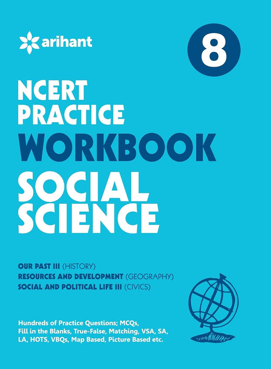 WORKBOOK SOCIAL SCIENCE CBSE- CLASS 8TH by Arihant Experts (Author) book cover