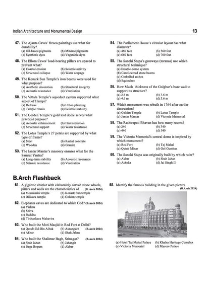 Arihant B.Arch Entrance Exam Guide 2027 for NATA & JEE (B.Arch) | Aptitude, Drawing & Mathematics | Chapterwise Theory, Practice Exercises, Authentic Questions & Solved Paper 2026