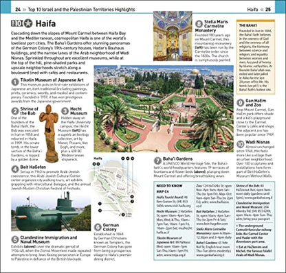 DK Top 10 Israel and the Palestinian Territories