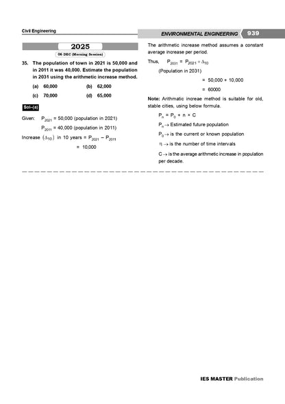 SSC JE CIVIL ENGINEERING PREVIOUS YEARS TOPICWISE OBJECTIVE DETAILED SOLUTION WITH THEORY | 2026-2027 Latest Edition | PYQs