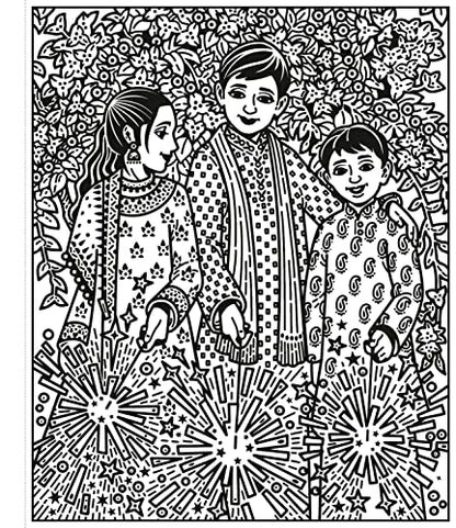Diwali Magic Painting Book