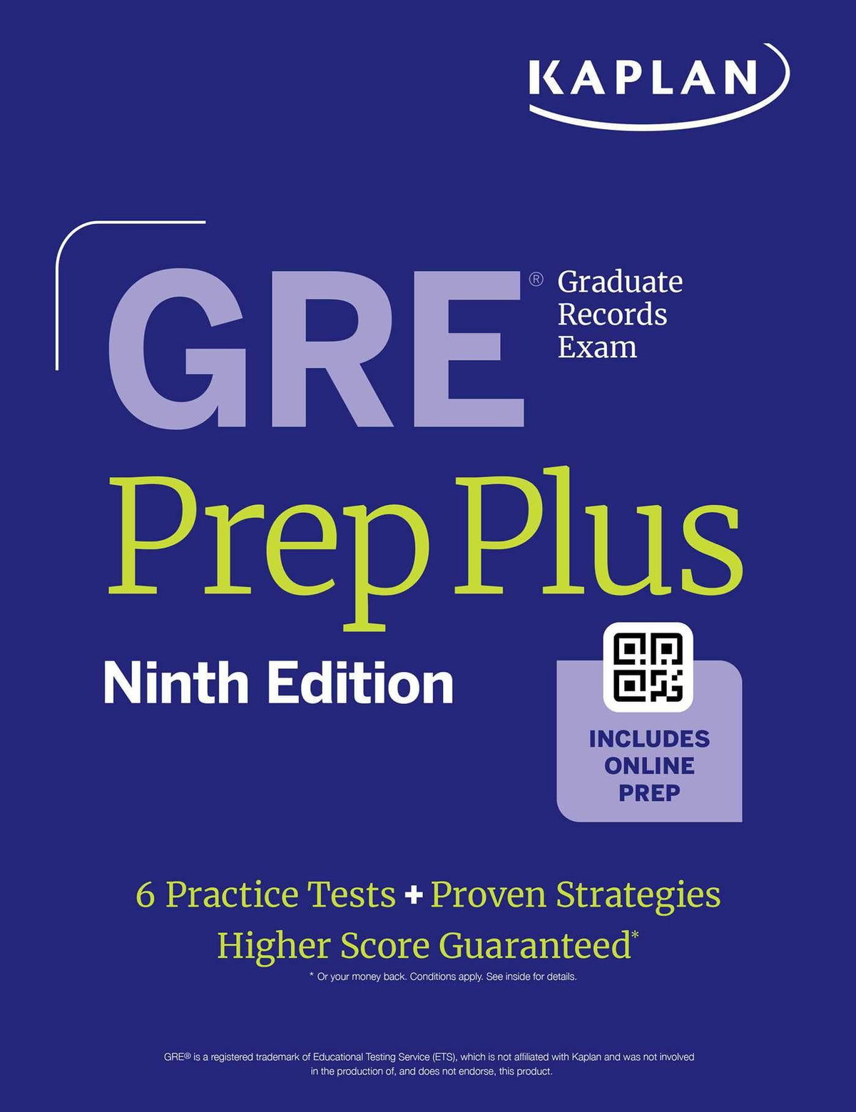 Kaplan Gre Prep Plus 2025