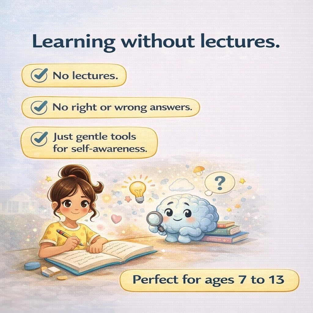 Aahana and the Two Brains: Interactive Picture Book with Fun Questions That Help Children Understand Their Minds and Emotions via Tools Age 7+ By Avinash Parhi