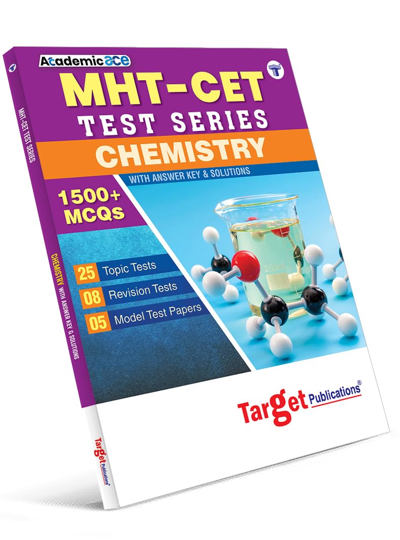 MHT-CET Chemistry Mock Test Series Book, 1500+ MCQs with Answers & Solutions | Topic Tests, Revision Tests & Model Test Papers | 2027 Pharmacy Entrance Exam Preparation
