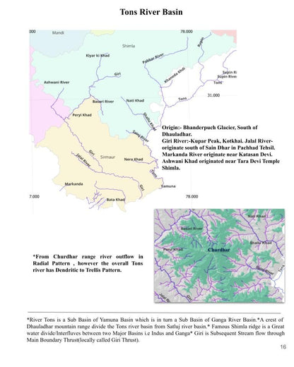 Himachal Pradesh Geography Through Maps