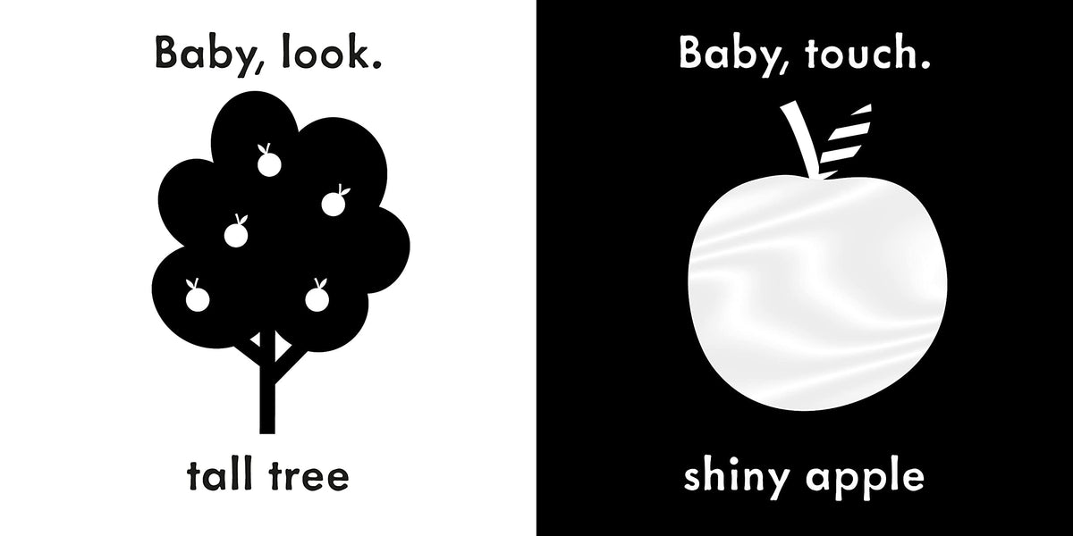 Baby Touch: My First Book: a black-and-white cloth book