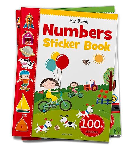 My First Numbers Sticker Book: Exciting Sticker Book With 100 Stickers book cover