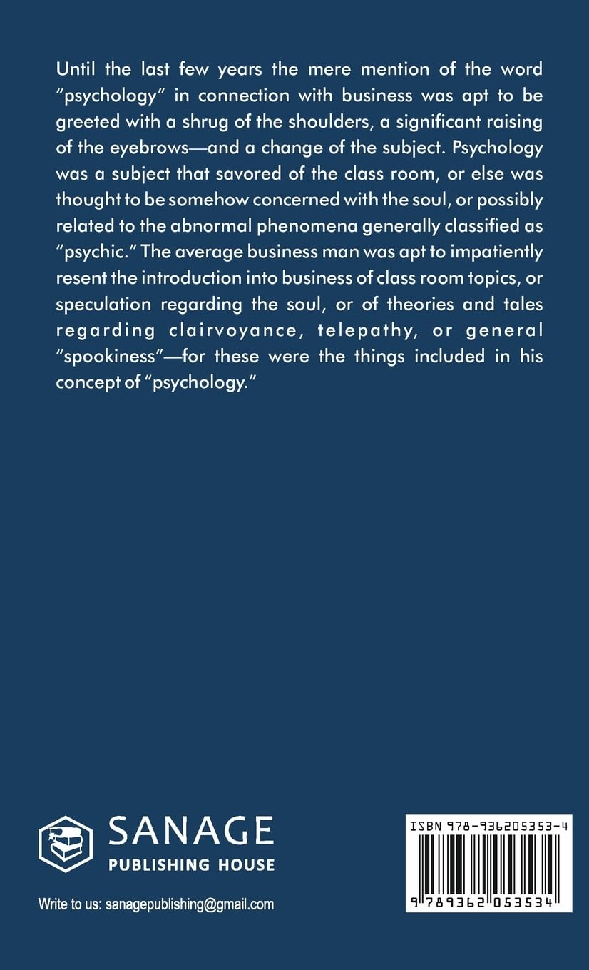 The Psychology Of Salesmanship (Deluxe Hardbound Edition)