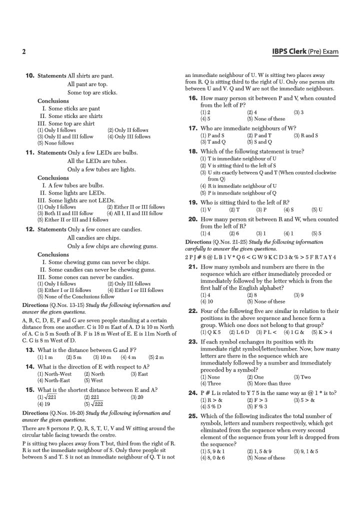 Arihant IBPS Clerk Exam 2026 | 20 Solved Papers for Prelims & Mains | Based on Latest Exam Pattern | Smart Strategy & Alternate Methods | Chapterwise Questions with Difficulty Levels