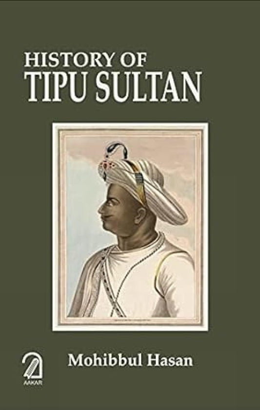 History of Tipu Sultan book cover