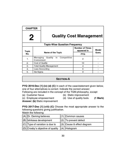 Scanner CMA Final | Paper-16: Strategic Cost Management | For Dec. 26 & Jun. 27 Exams | Solved Papers with PYQ (Included Jun. 2026 Ques.): 1 (Scanner Series)