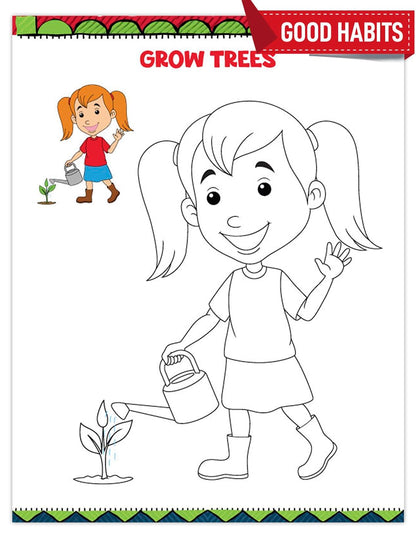 101 Colouring Book for Kids - Colour Drawing Book | Premium Quality Coloring Book | Ages: 2 - 6 Years | Two Brothers Publications