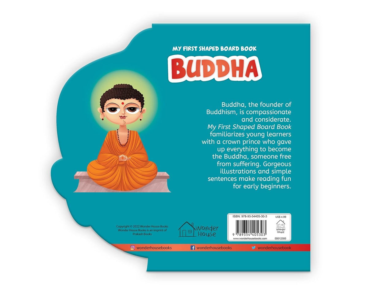 My First Shaped Board Book: Illustrated Buddha Hindu Mythology Picture Book for Kids Age 2+ (Indian Gods and Goddesses)