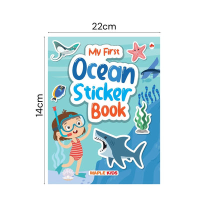 My First Sticker Book - Ocean - Activity Book for Kids - Stickers for Children - Age 3+ Years