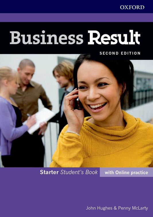 BUSINESS RESULT 2E STARTER SB WITH ONLIN book cover