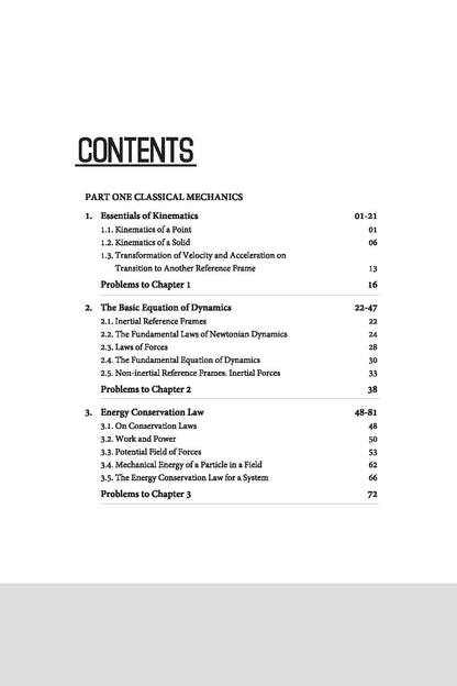 Arihant Classic Texts Series Fundamental Laws of Mechanics by IE Irodov | Physics Reference Book for JEE, NEET, Olympiad and Competitive Exam Preparation 2025