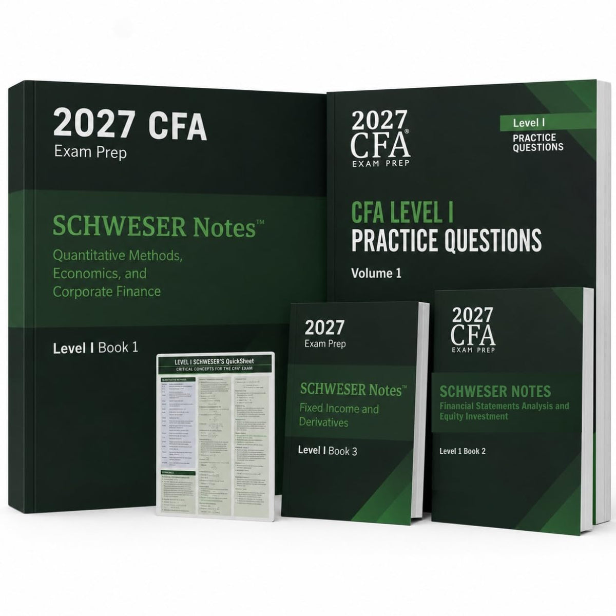 2027 CFA Level 1 study material with 4 Syllabus Guides, 1 Question Banks | cfa level 1 books 2027 - Applicable for 2027 cfa Exams