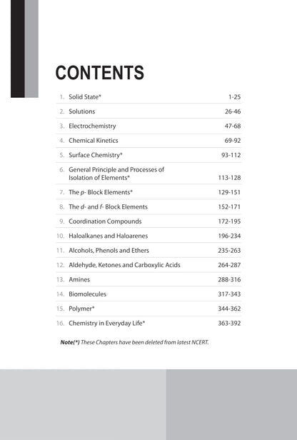 Arihant NCERT Exemplar Chemistry 12th Latest Rationalized Edition | Problems & Solutions with Exclusive Elements | Thinking Process, Concept Insight, Mistake Alert | For Exam 2026-27