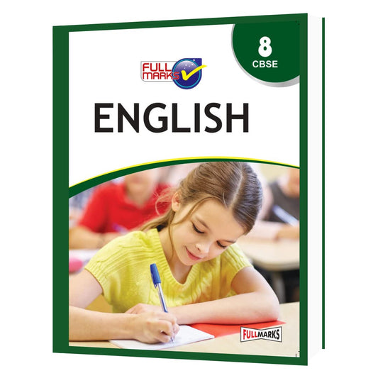 English Class 8 - CBSE - Examination 2022-23 by Full Marks (Author) book cover