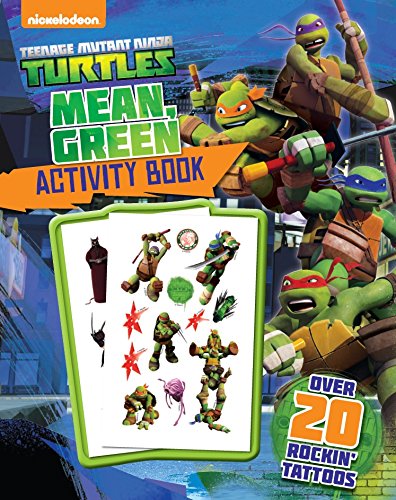 Teenage Mutant Ninja Turtles: Mean Green Activity Book book cover